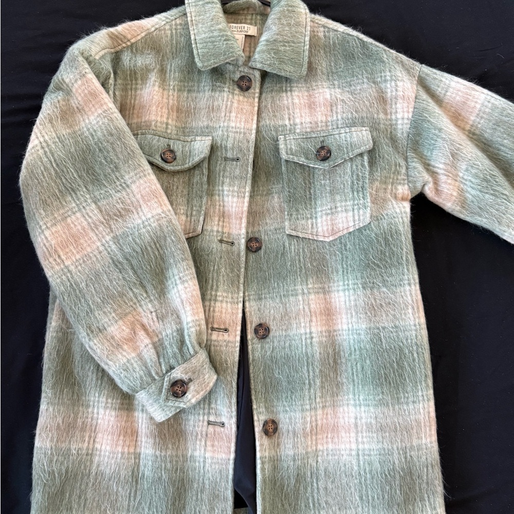 Forever 21 Plaid Shacket